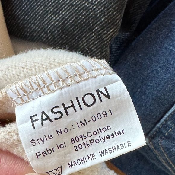 IMCTAH Carbs Sweatshirt Beige Size Medium - Picture 4 of 4